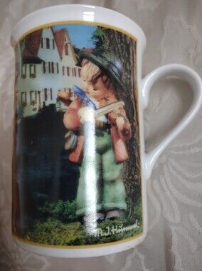 August The Photographer Hummel Goebel Fine Porcelain Collector Mug